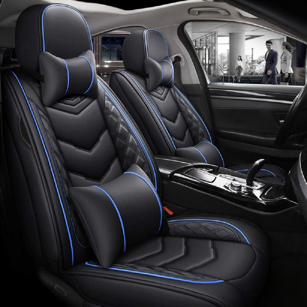 PU Leather Car Seat Cover 5-Seater D995843