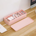2 Pack Clear Plastic Cord Organizer Box with Lid X65022