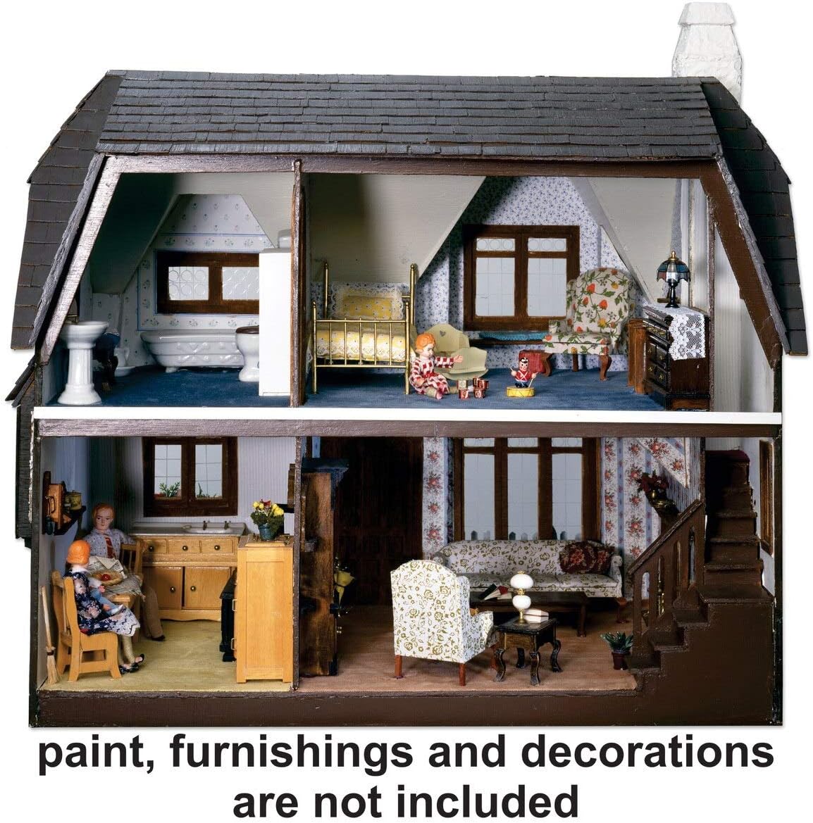 1 Inch Scale Dollhouse Kit K594