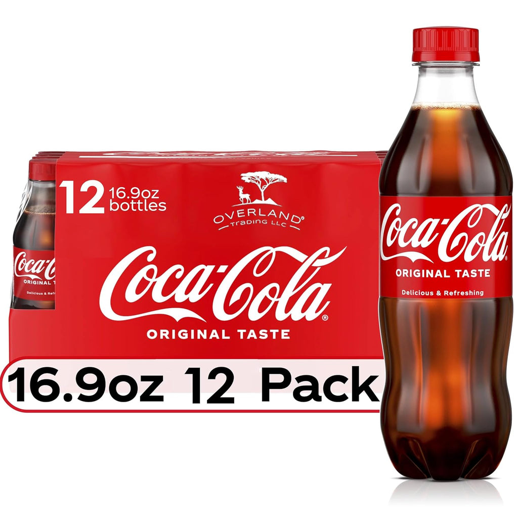 16.9 fl oz 12 Pack Soda Soft Drink E5883