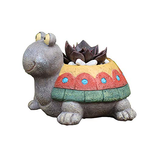 Turtle Resin Succulent Planter V8466