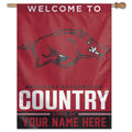 Arkansas Razorbacks 27 x 37 1-Sided Vertical Banner W59565