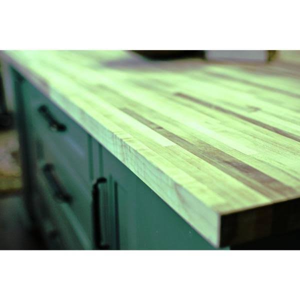 Unfinished Poplar Butcher Block Countertop O861545