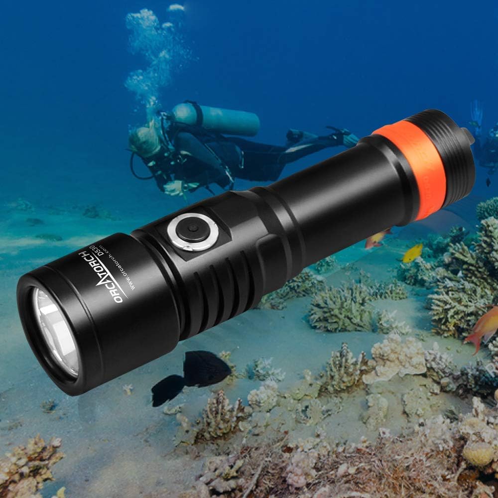 1300 Lumens 8 Degrees Scuba Dive Light P234509