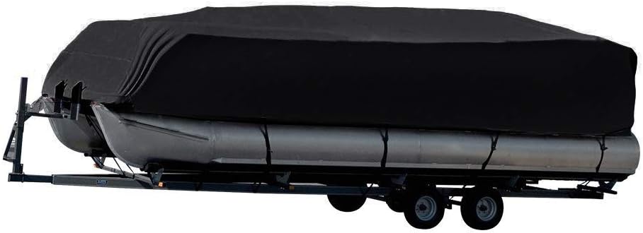 Waterproof Heavy Duty Marine Grade Polyester Canvas Pontoon Boat Cover P2981