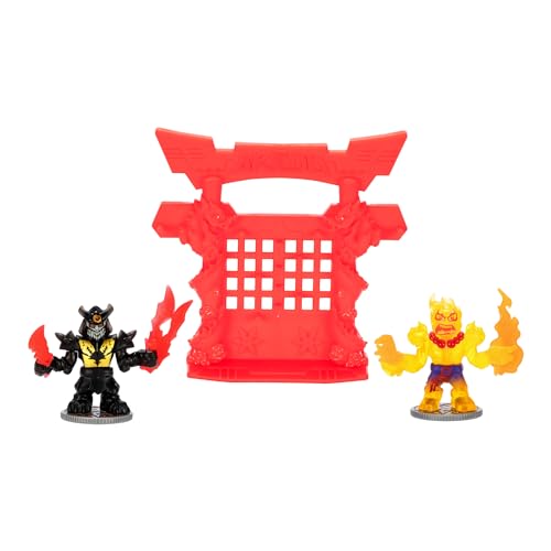 Ninja Star Battle Arena with 2 Exclusive Warriors, Weapons Rack, 6 Ninja Star Discs C386743
