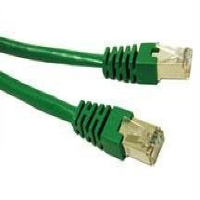 150ft Cat5e Molded Shielded (STP) Network Patch Cable, Green A30559