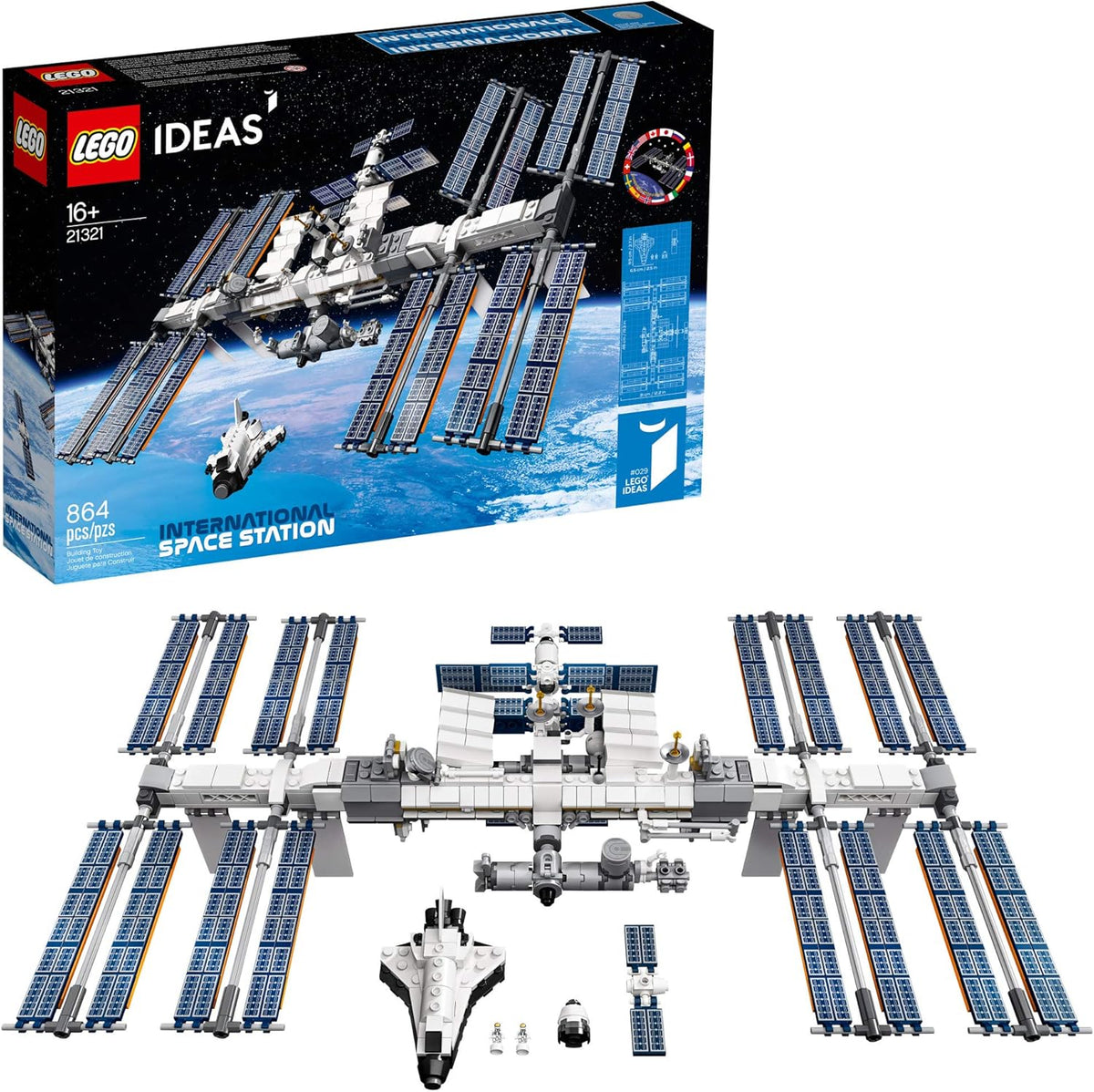 LEGO International Space Station Building Kit (864 Pieces) Q256