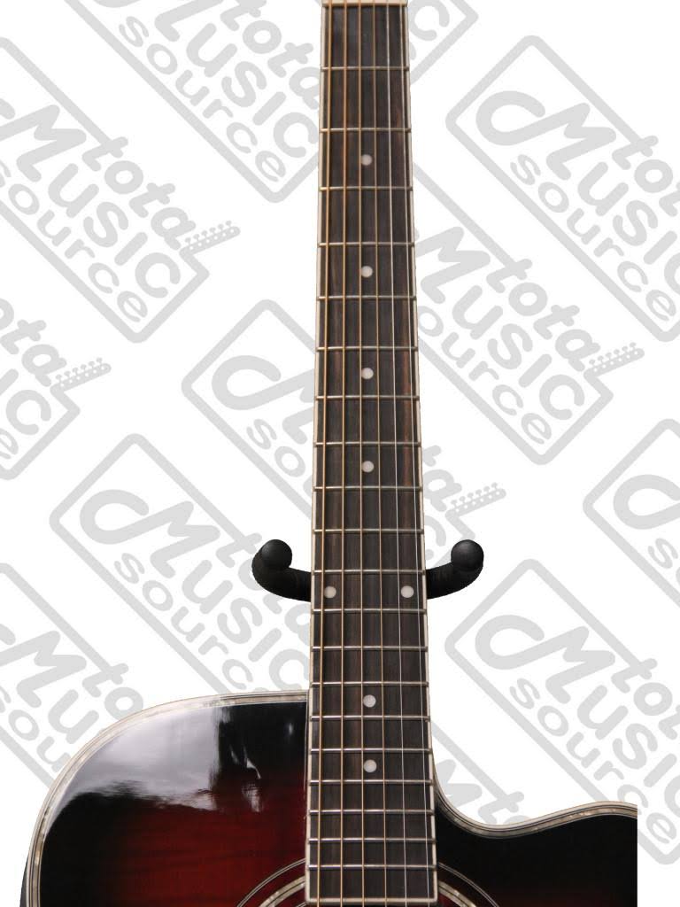 Flame Black Cherry Acoustic-Electric Guitar C186
