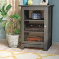 Black 1 Door Audio Cabinet U246473