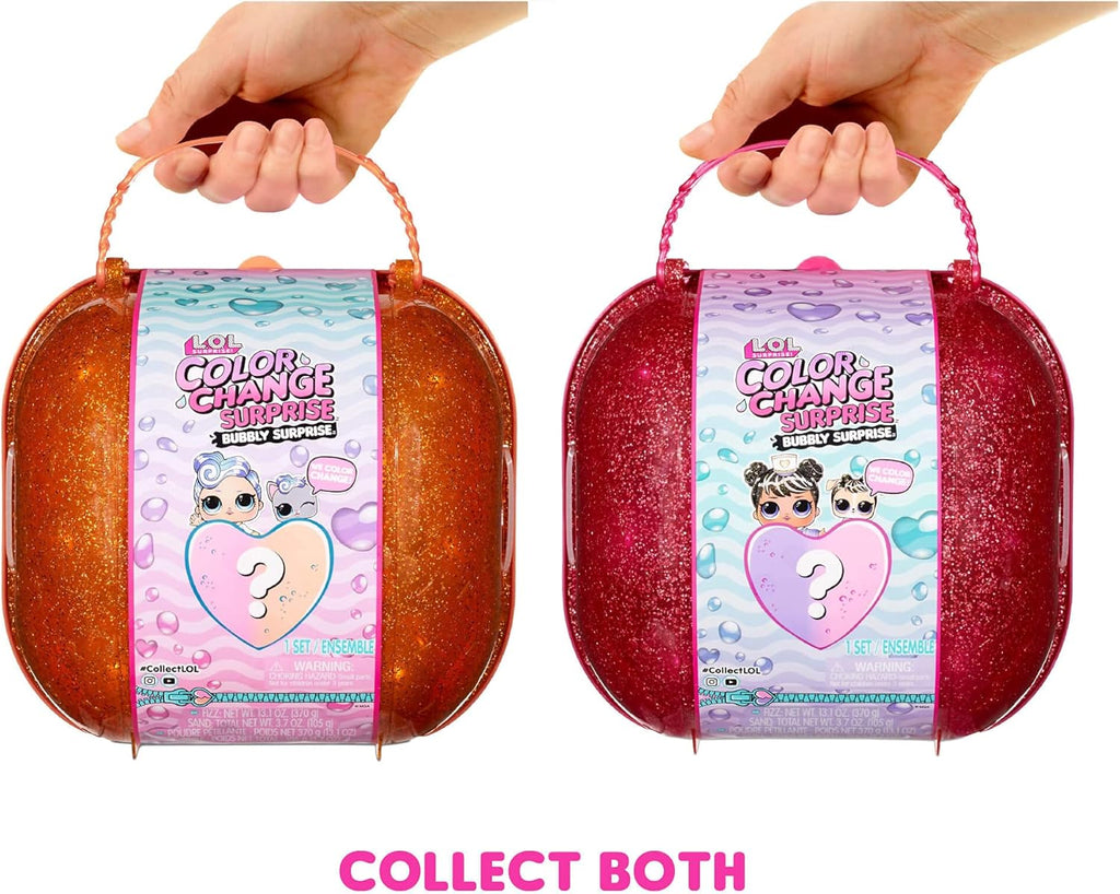 Color Change Bubbly Surprise (Pink) Doll & Pet Collectible Playset J6777