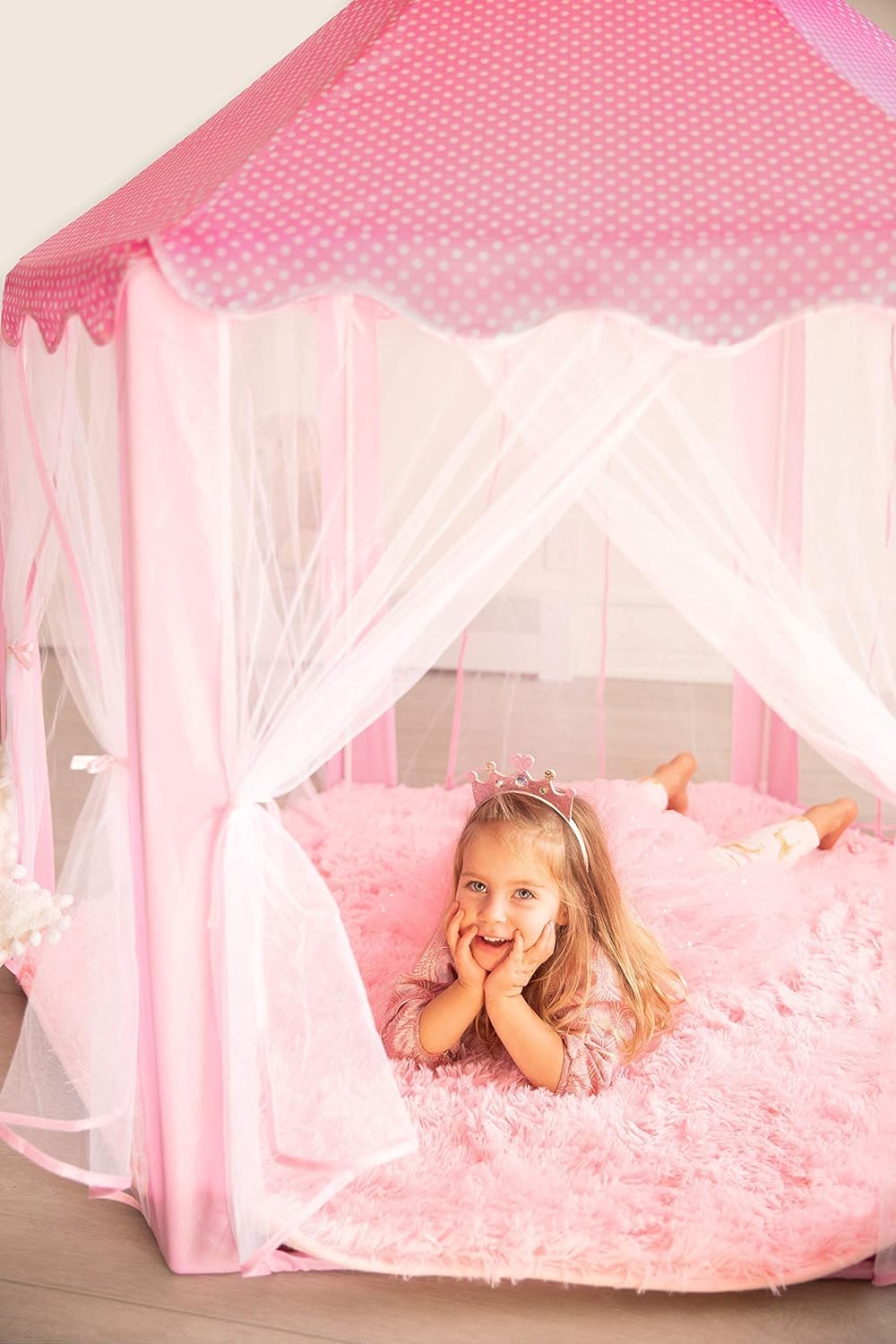 Kids Play Tent with Led Star Lights N6328