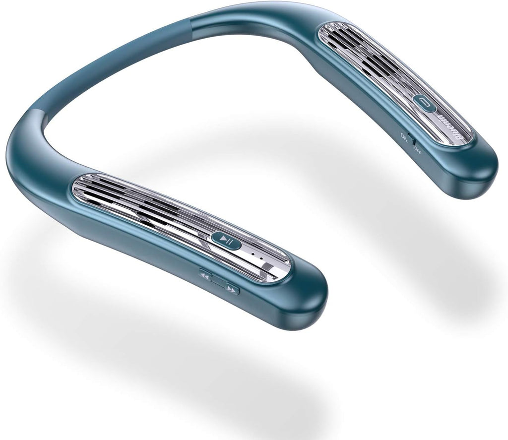 Portable Wearable Neckband Bluetooth Speaker with Mic I67681