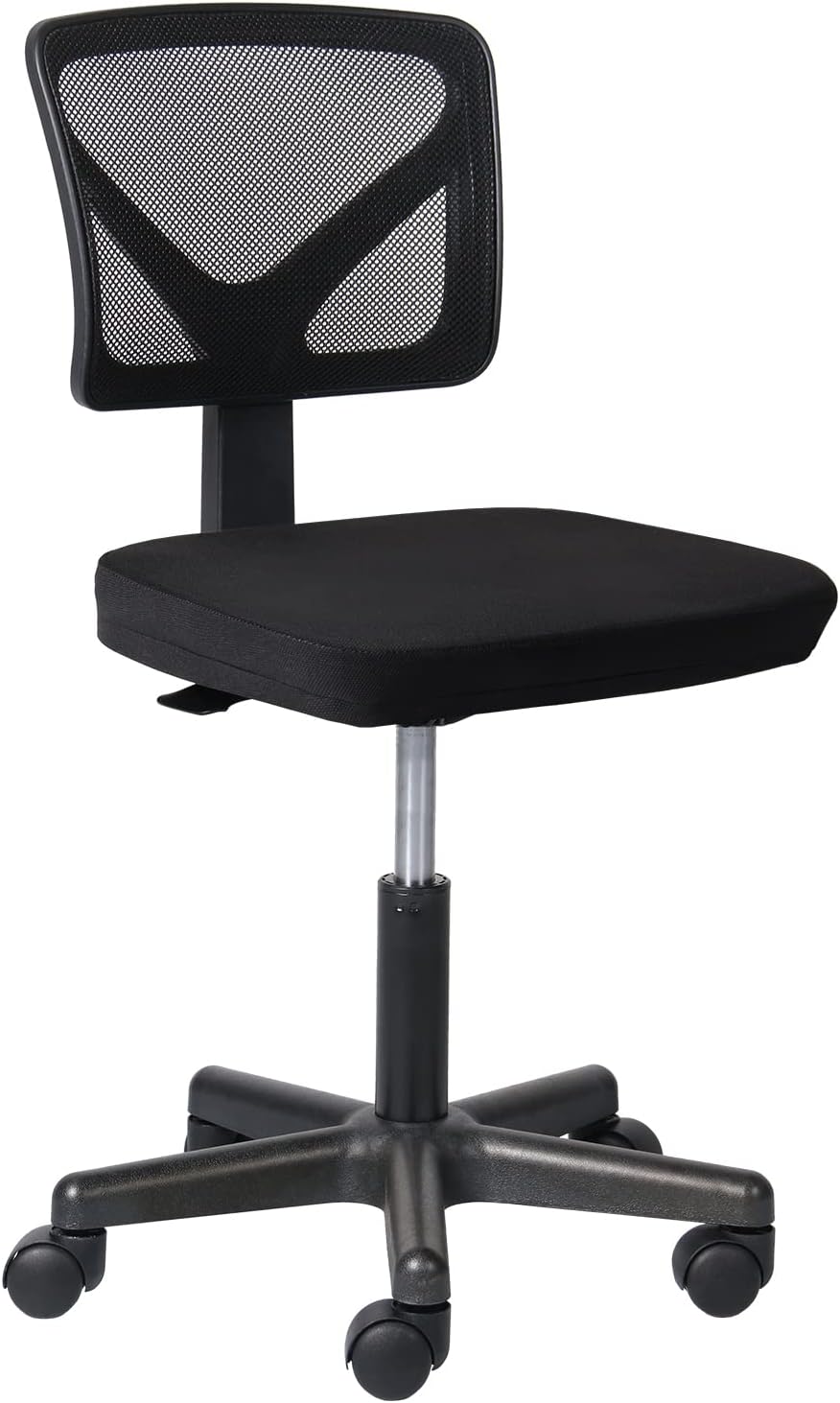 Black Ergonomic Swivel Mesh Office Chair with Armrests R4778