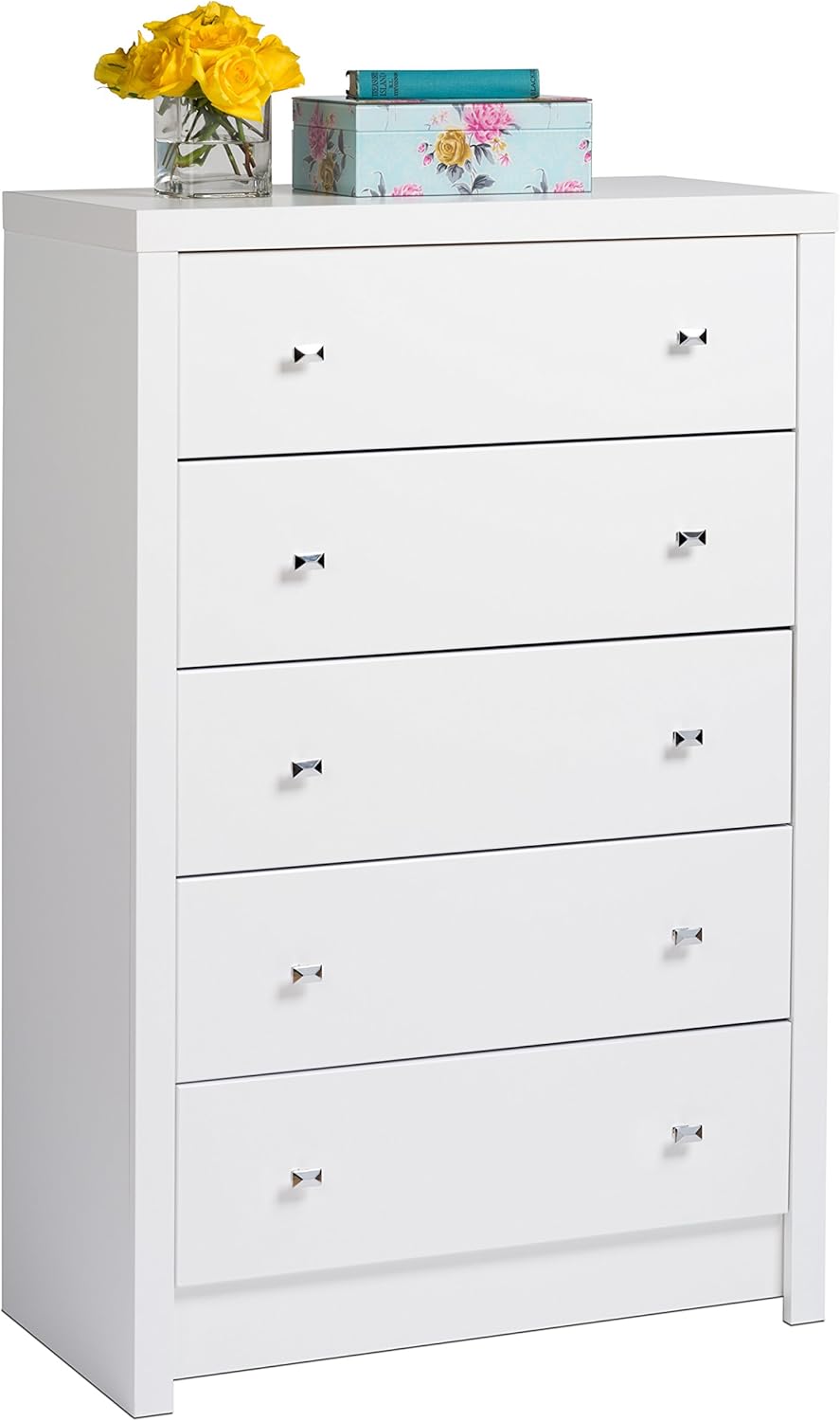 White 5-Drawer Chest G44830
