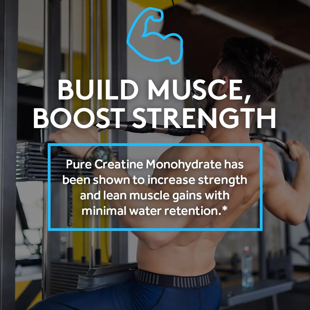Unflavored Creatine Monohydrate Powder, 60 Servings P708021