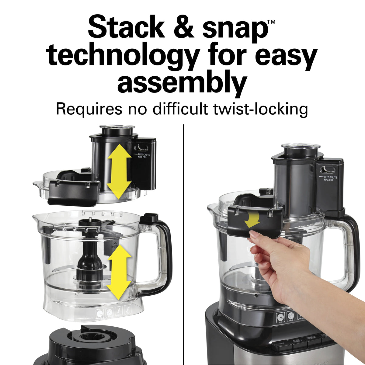 10 Cup Black Food Processor I793593