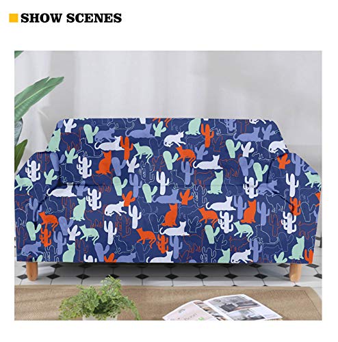 Red Aztec Print Sofa Cover N50212