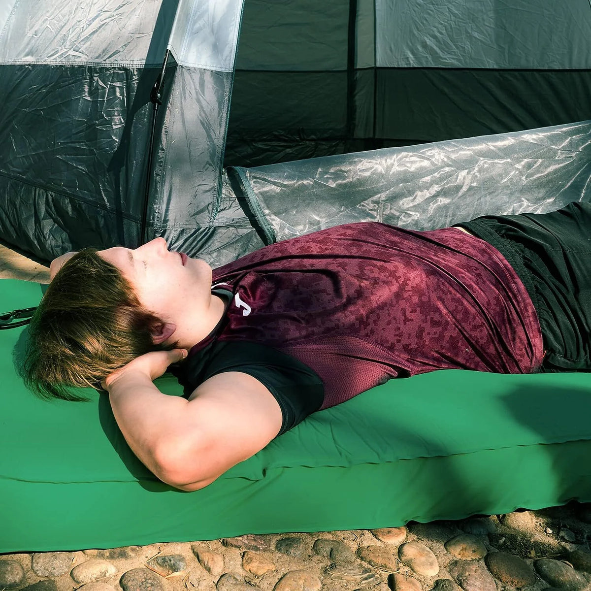 4 Inch Self Inflating Memory Foam Camping Mat O35477