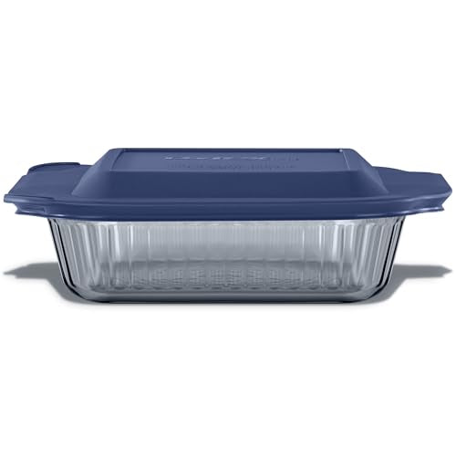 Smoke Glass Baking Dish with Lid Q324556