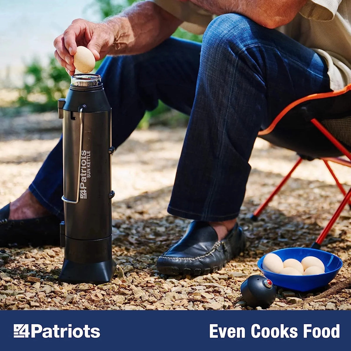 Portable Solar Powered Water Heater I3379