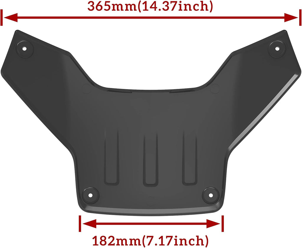 Black Hood Accent Panel E7968