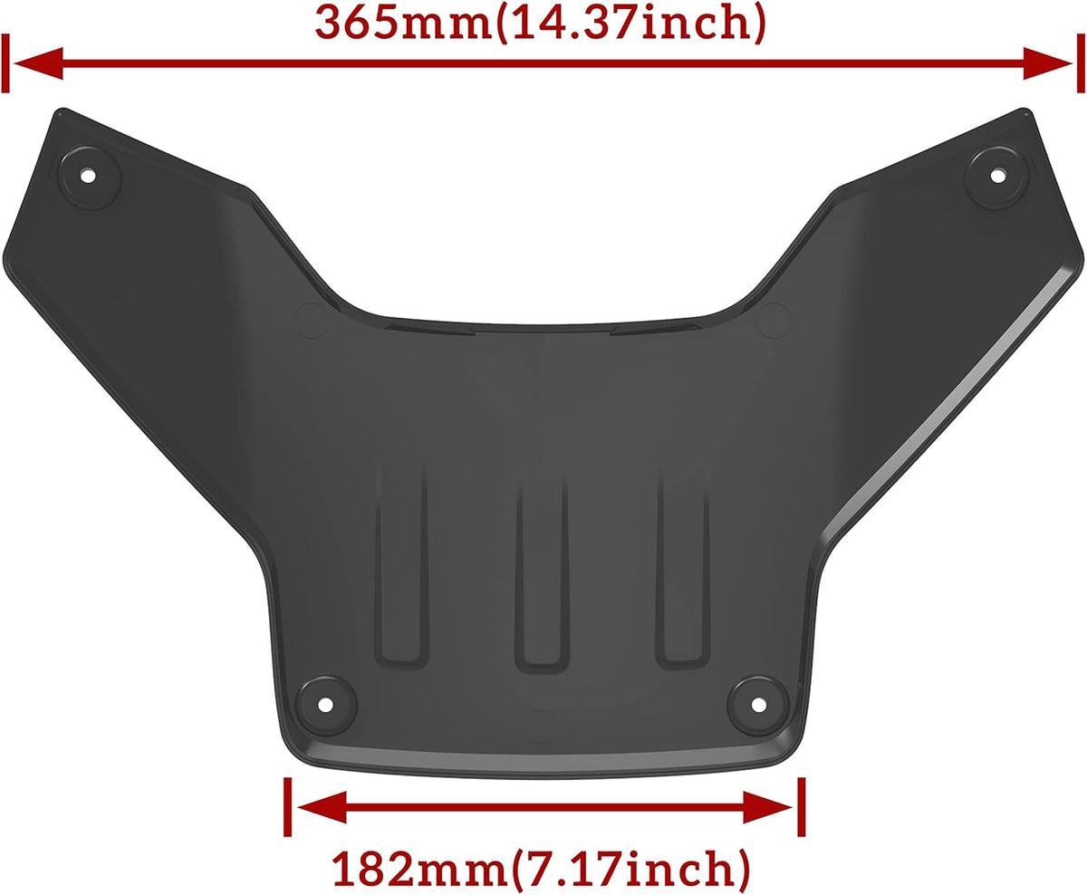 Black Hood Accent Panel E7968