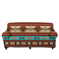 Red Aztec Print Sofa Cover N50212