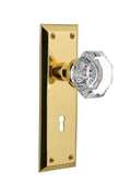 Polished Brass Door Knob E472