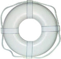 White Ring Buoy with Straps F536