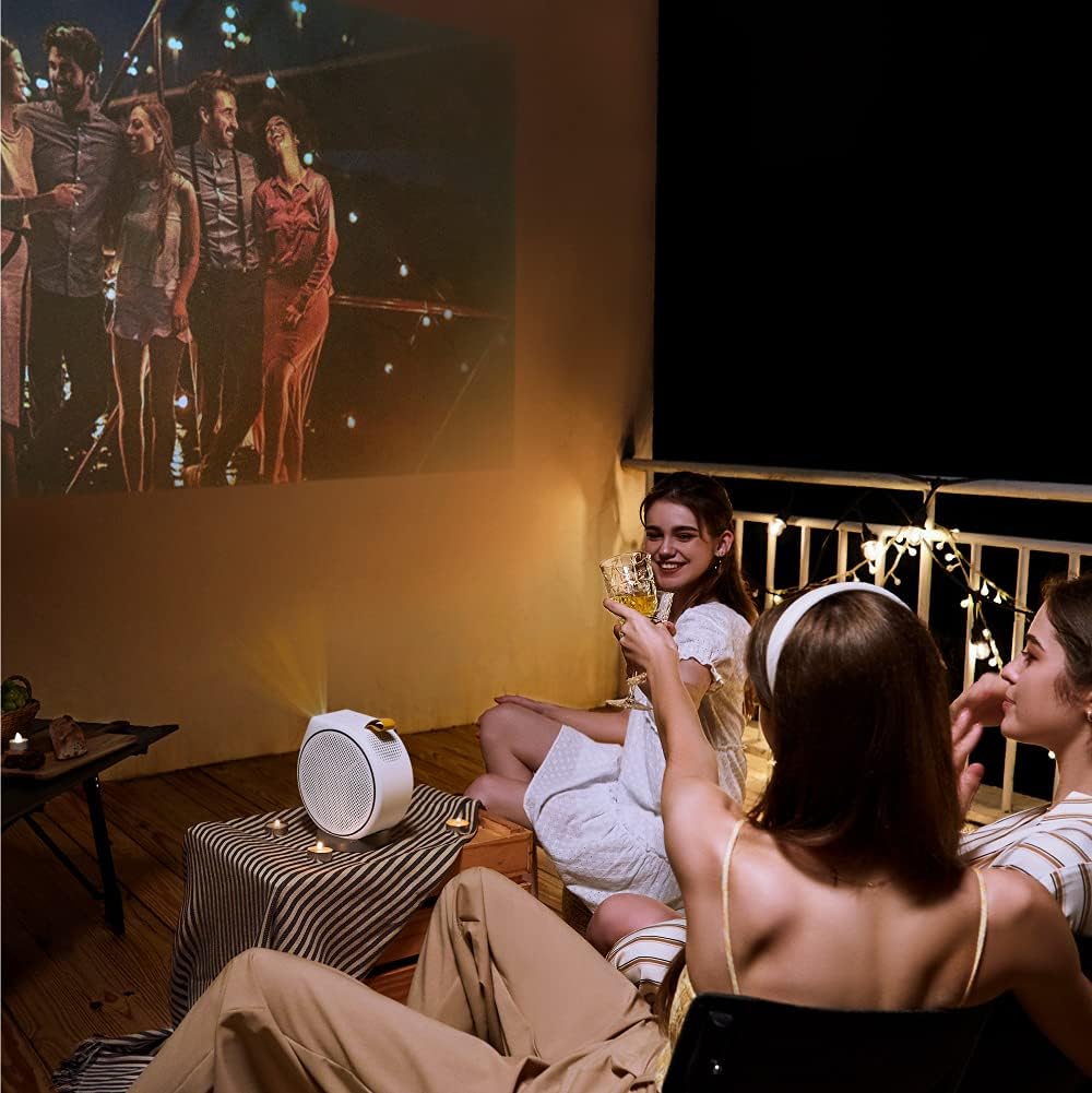 Portable Smart Projector with Bluetooth Speaker S44172