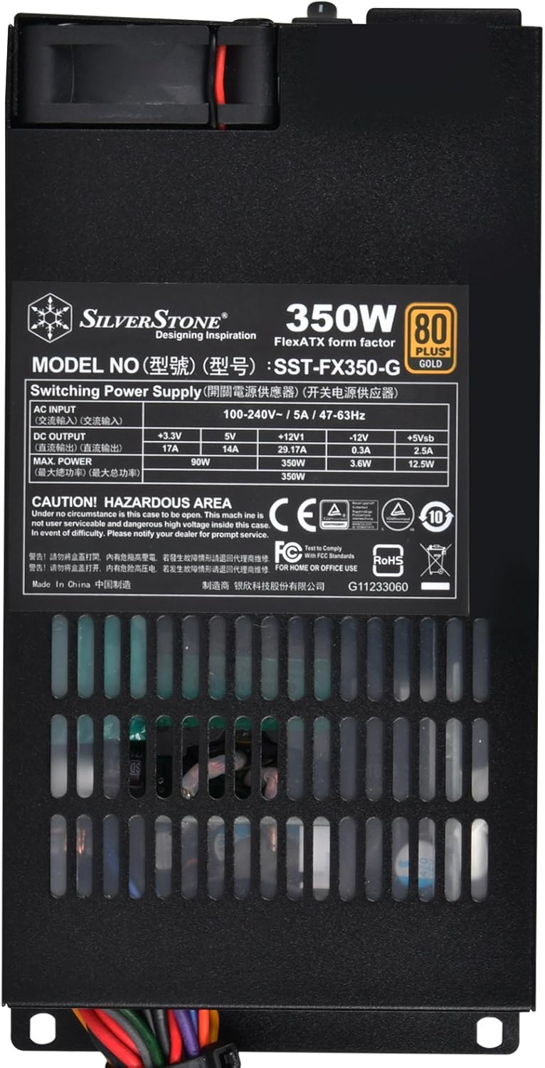 350 Watt Flex ATX Power Supply 80 Plus Gold N87550