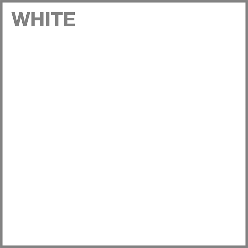 White 2 Shelf Bookcase L487