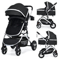 2 in 1 Convertible Reversible Bassinet Stroller with Adjustable Backrest N629