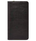 Black Leather Passport Case J45218