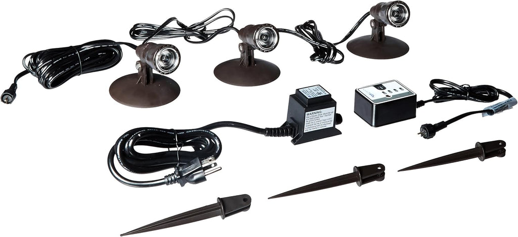 Underwater Submersible LED Spotlight Aquarium Lamp Kit H403