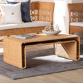 Rattan Coffee Table J627