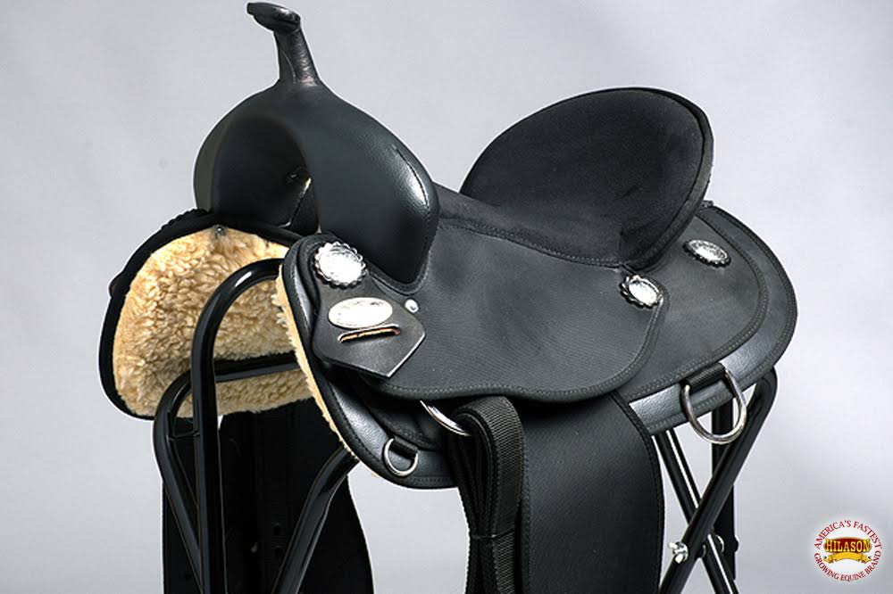 Synthetic Western Trail Saddle C576