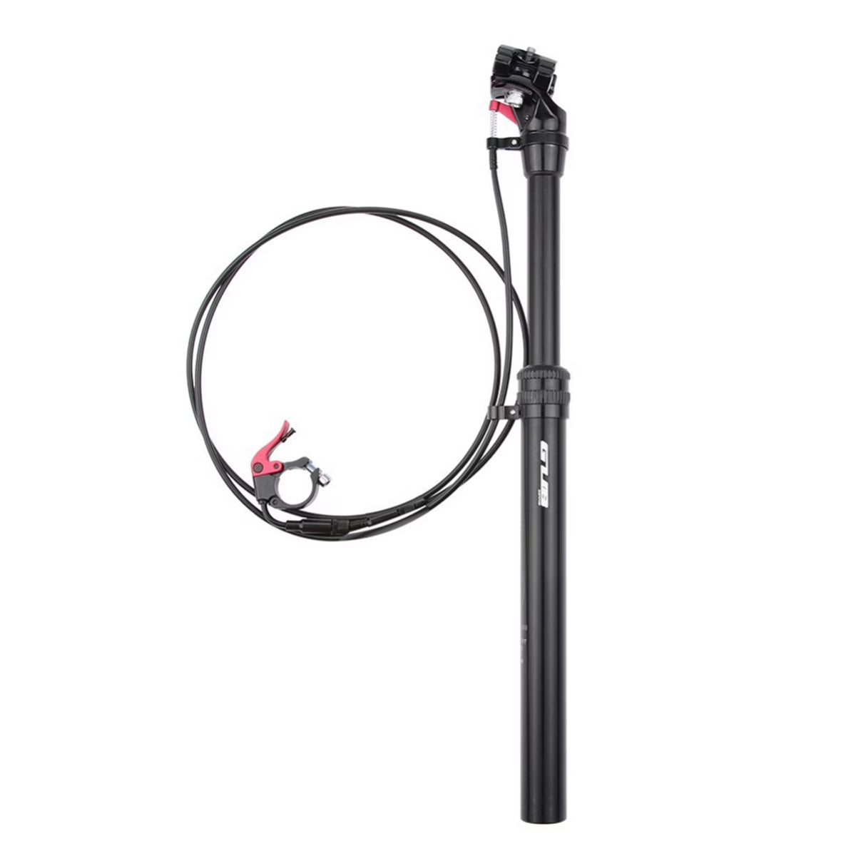Mountain Dropper Seatpost 27.2mm Adjustable Remote Control Suspension Seat Post I726
