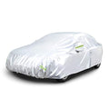 Silver Weatherproof Car Cover 150D Oxford W40152