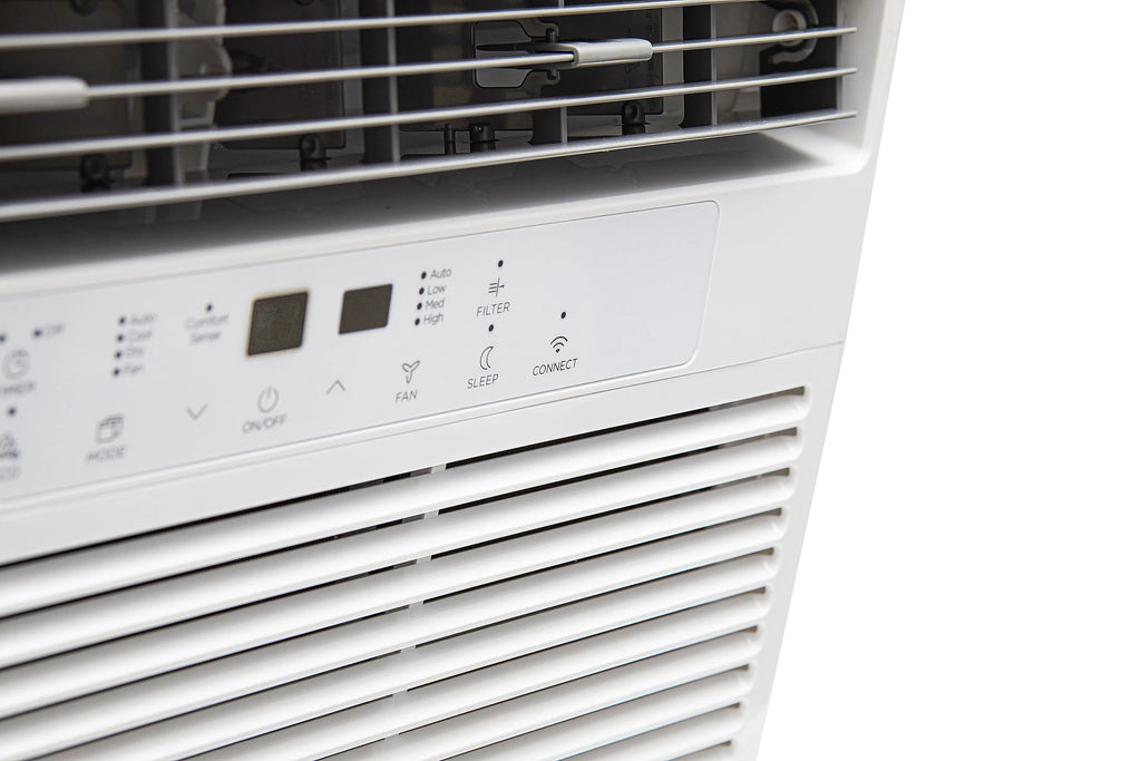 12,000 BTU 115V Smart Window Air Conditioner with Remote, White Z623