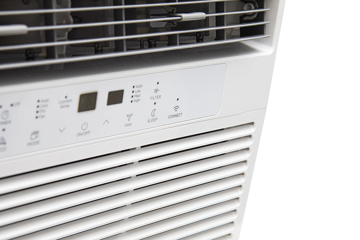 12,000 BTU 115V Smart Window Air Conditioner with Remote, White Z623