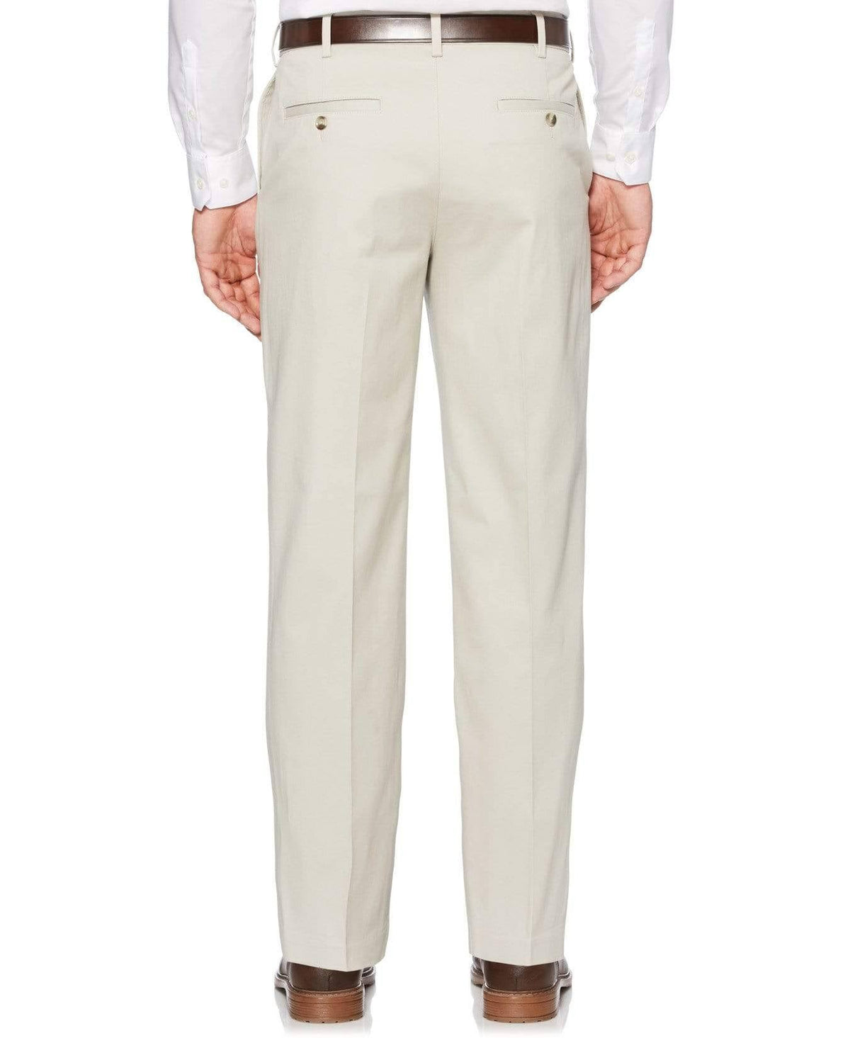 Pleated Performance Chino, Men&s, Size: 60 x 30, White O489493