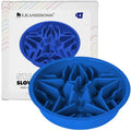 Slow Feeder Dog Bowl with Feeder Holes U1863