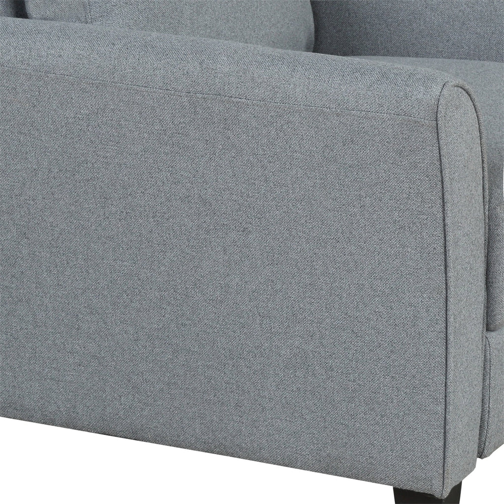 Gray Chair and 3-Seat Sofa W57663