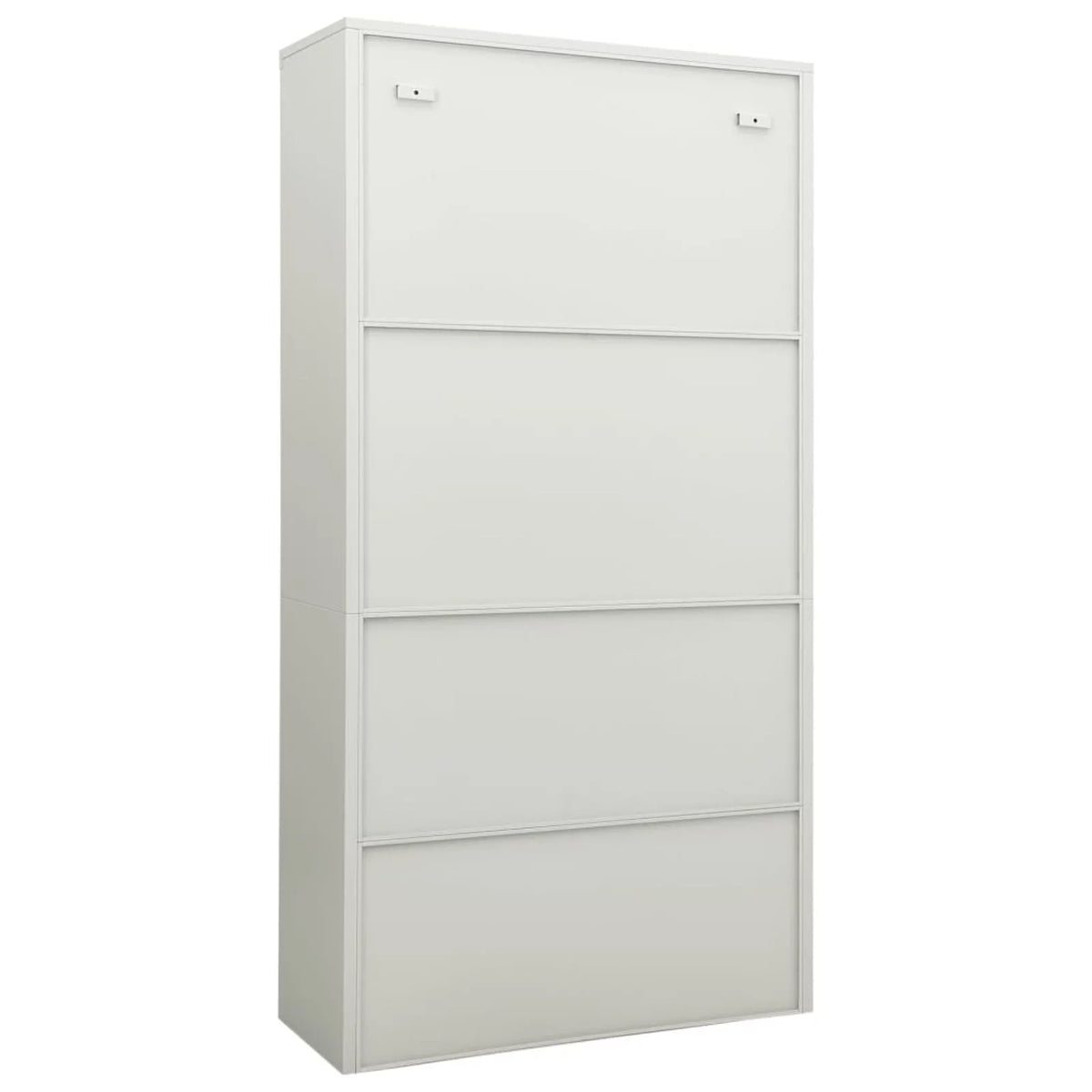 Light Gray File Storage Cabinet with 3 Adjustable Shelves S526976