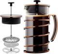 34 Ounce French Press Coffee & Tea Maker Borosilicate Glass H718685