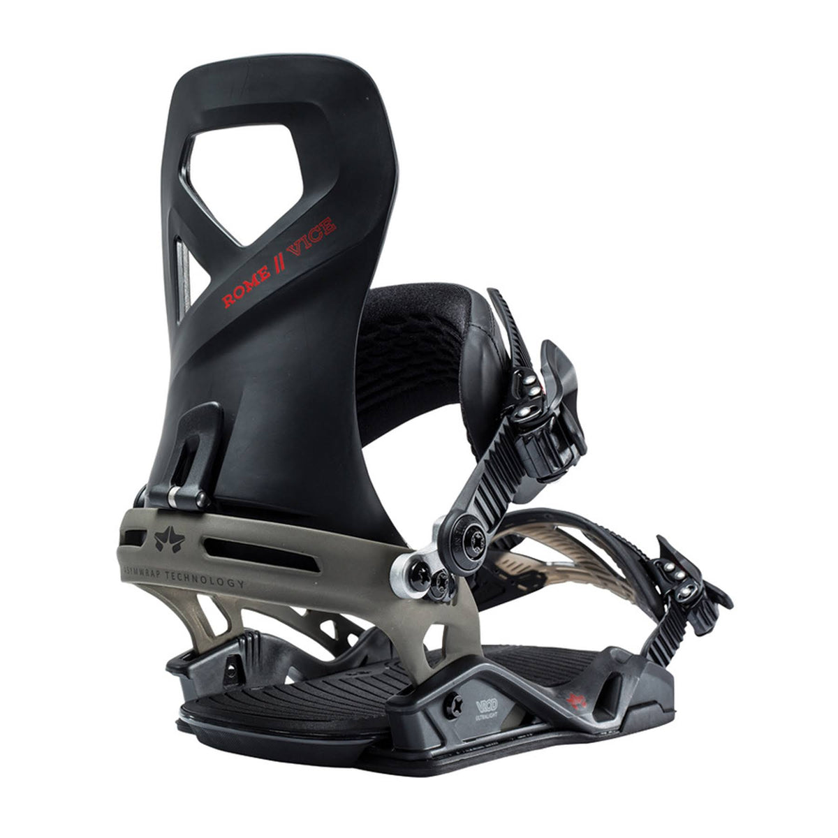 Black Snowboard Bindings K906