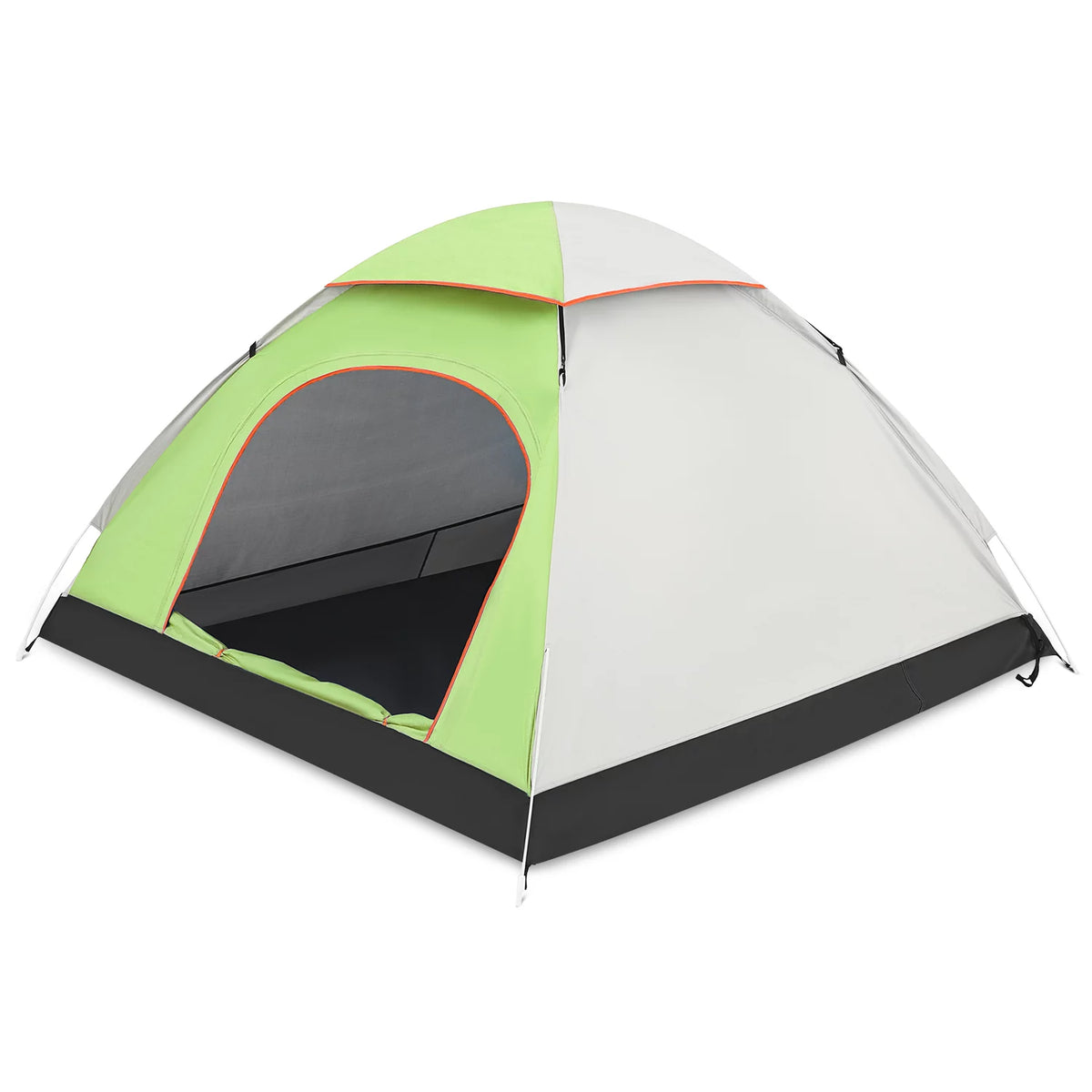 Pop Up Camping Tent with Rain Fly and Carry Bag O45172