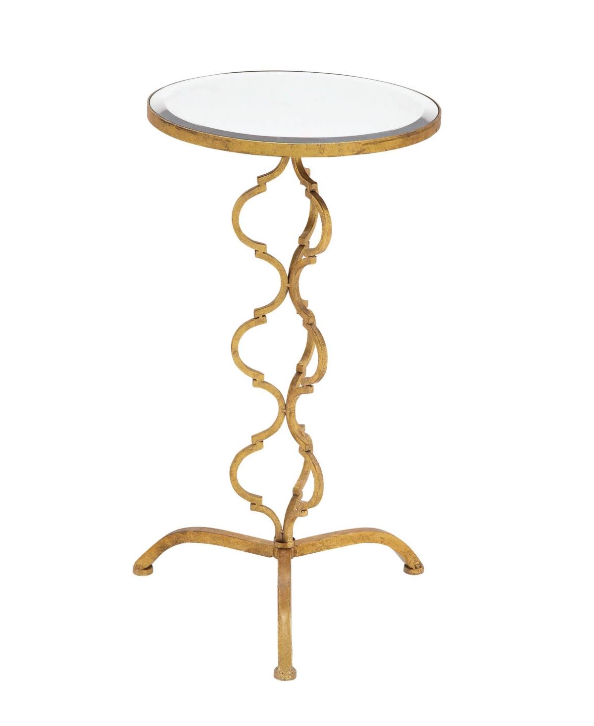 Gold-Tone Accent Table P875